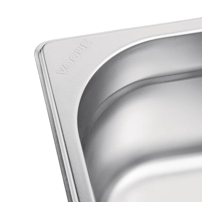 K934 Vogue roestvrij staal 1/3 gastronorm bak 150 mm