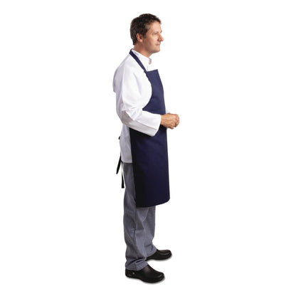 A543 Whites halterschort donkerblauw