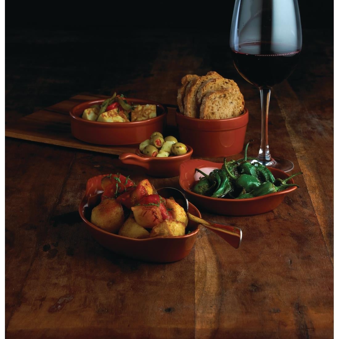 DK822 Olympia mediterrane ramekin 9,5cm (6 stuks)