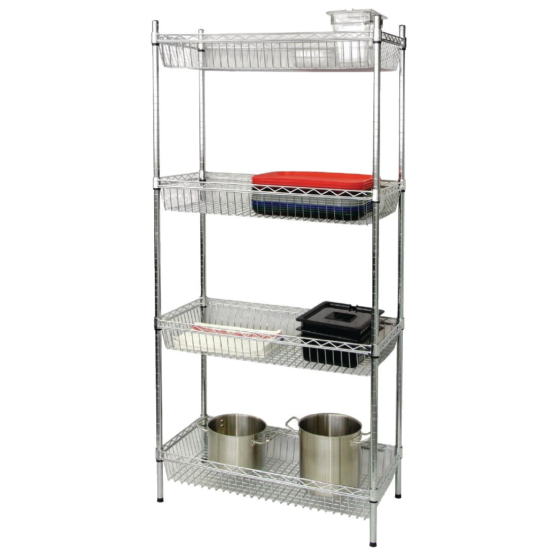Y495 Vogue diepe schappen voor Vogue voorraadrek 91,5cm (2 stuks)