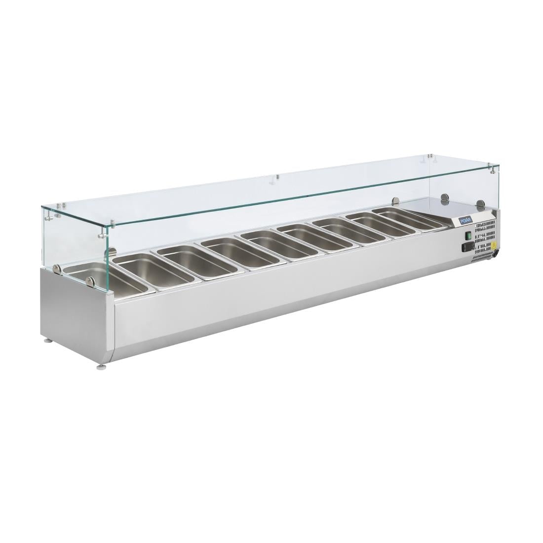 GD878 Polar G-serie opzetkoelvitrine 9x GN 1/3