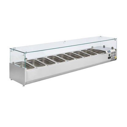 GD878 Polar G-serie opzetkoelvitrine 9x GN 1/3