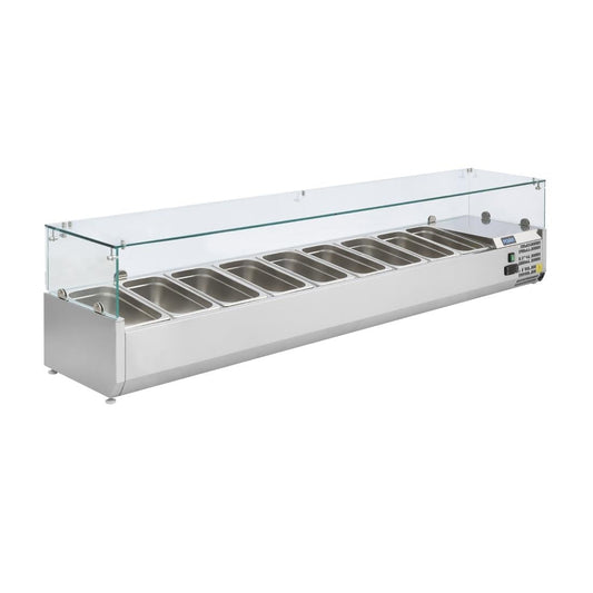 GD878 Polar G-serie opzetkoelvitrine 9x GN 1/3