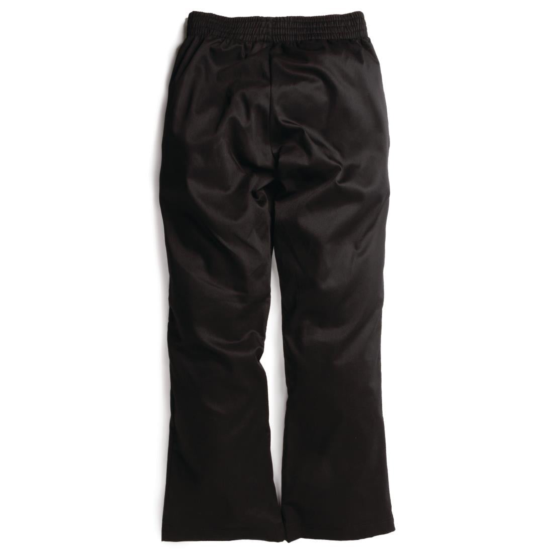 B223-S Chef Works Basic Baggy dames koksbroek zwart S