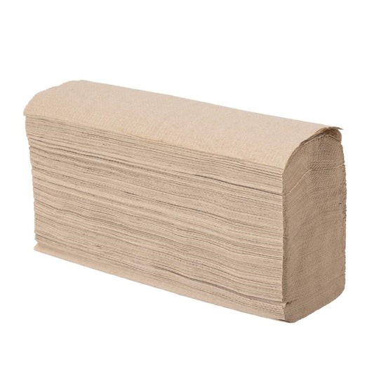 HX935 Jantex Groen 100% Gerecyclede Z-Vouw Handdoeken 2-laags (2250 Vellen)