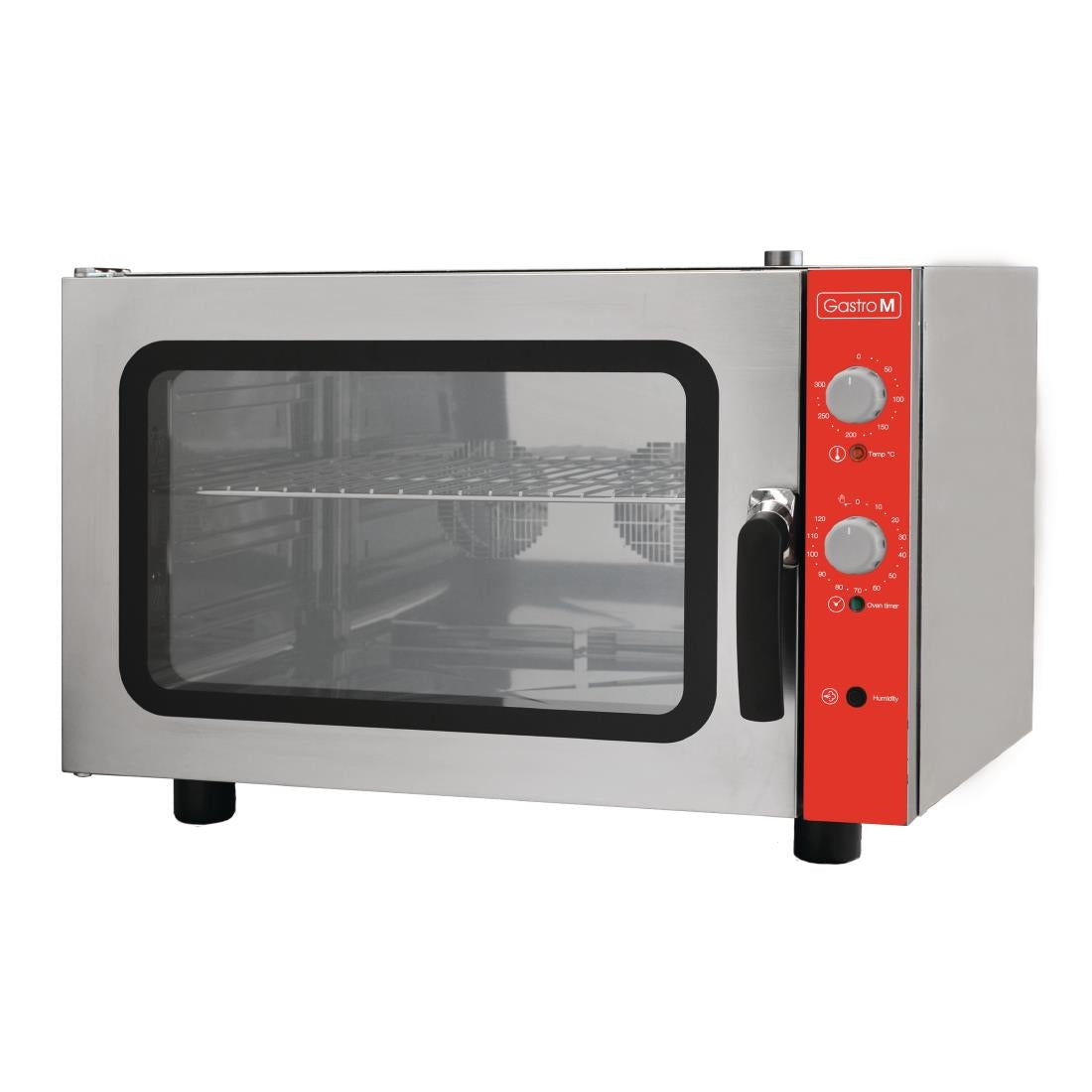 GR204 Gastro M elektrische bakkersoven met 4 roostervakken en neerklapbare deur 400V