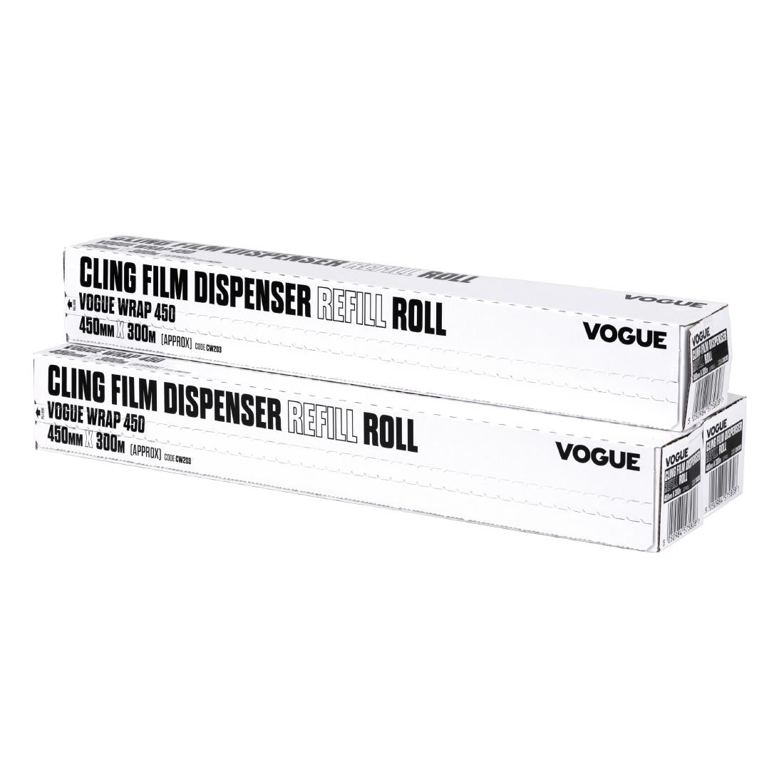 CW203 Vershoudfolie navulling voor Vogue Wrap450 dispenser - 45(B)cm x 300(L)m (3 stuks)