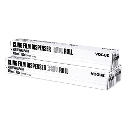 CW203 Vershoudfolie navulling voor Vogue Wrap450 dispenser - 45(B)cm x 300(L)m (3 stuks)