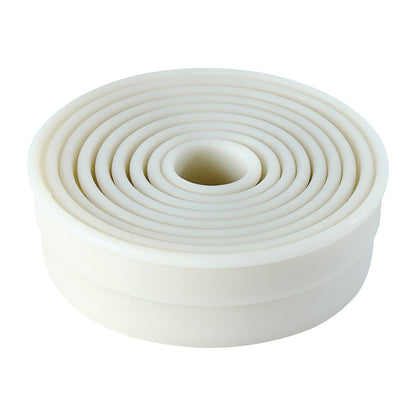 GT141 Schneider stekerdoos rond glad (9 stuks)