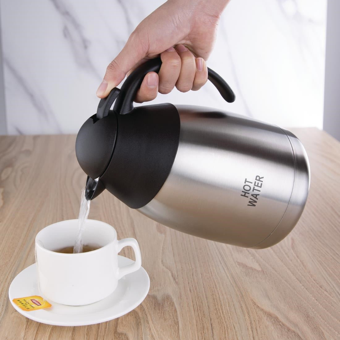 DL162 Olympia geïsoleerde warmwaterkan 1,5ltr