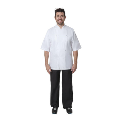 A915-56 Chef Works koksbuis wit maat 56