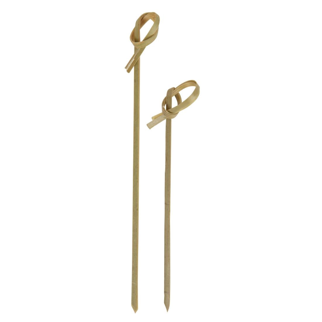 CK969 Biologisch afbreekbare bamboe knoopprikkers 12cm (100 stuks)