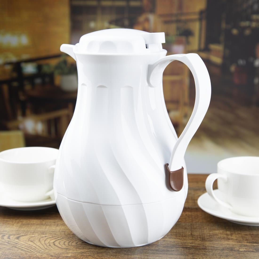GL971 Olympia geïsoleerde draaikruik wit 2ltr
