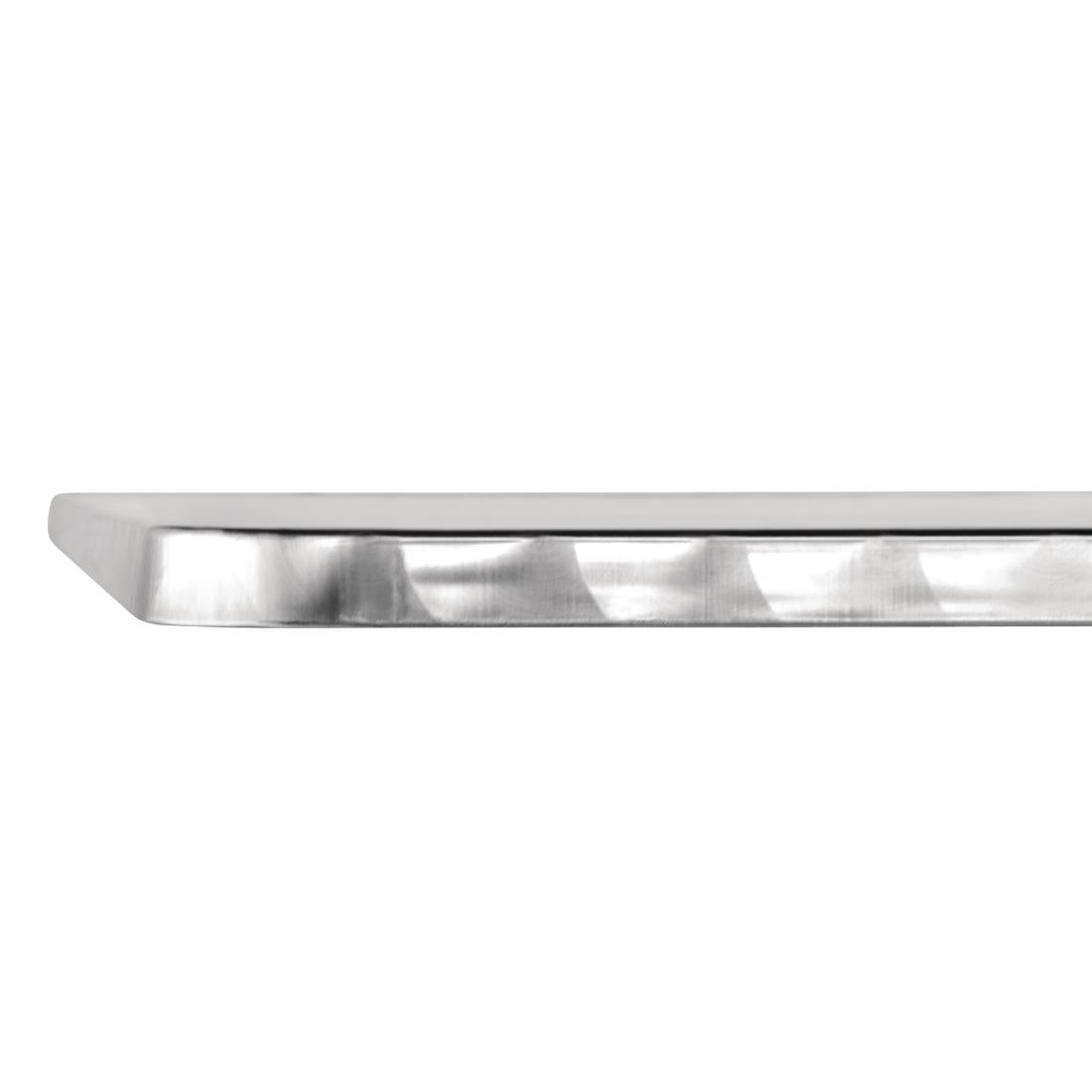 CG838 Bolero vierkante aluminium klaptafel met RVS blad 60cm