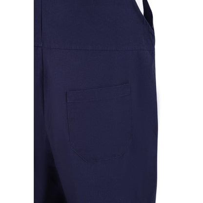 BA174-XL Southside Bib & Brace Katoenen Canvas Tuinbroek Marineblauw XL