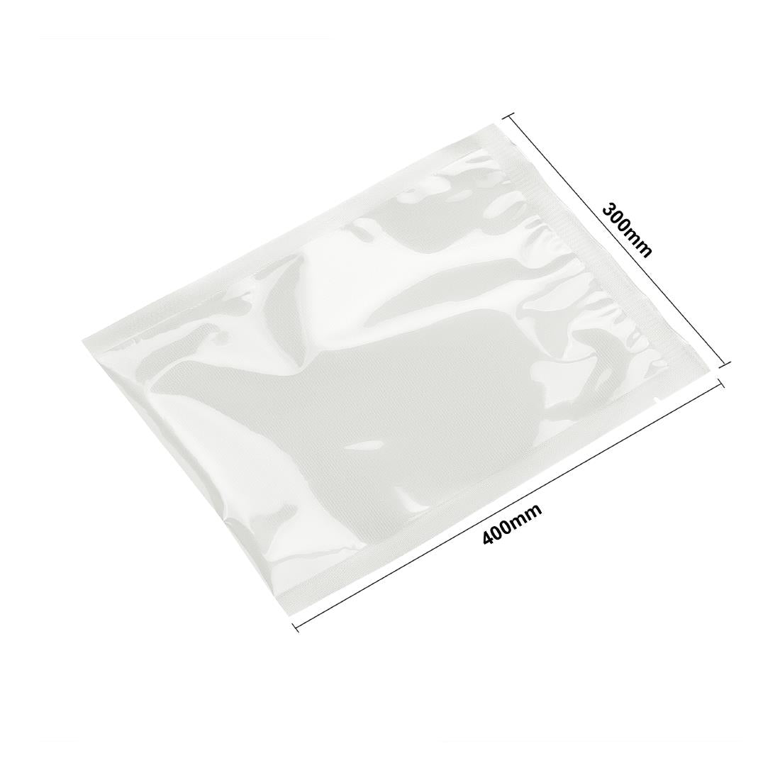 AT107 Vogue Composteerbare Geëmbosseerde Vacuümverpakkingszakken 300x400mm (50 stuks)