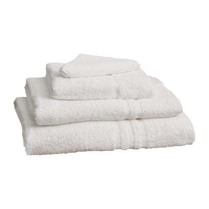 HB620 Mitre Essentials Capri Face Cloth White (10 Pack)