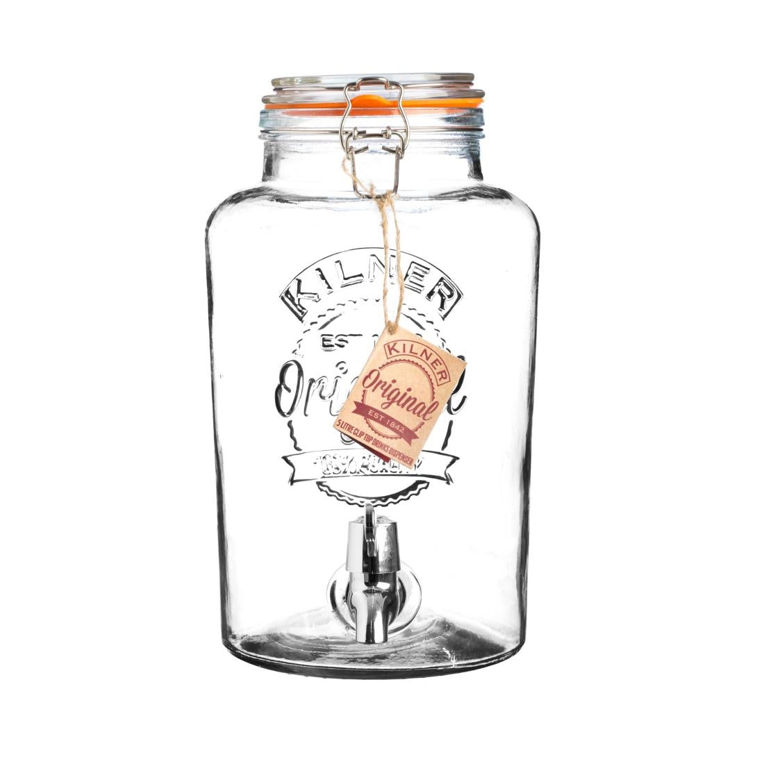 CJ127 Kilner Clip Top Drankdispenser 5 Liter