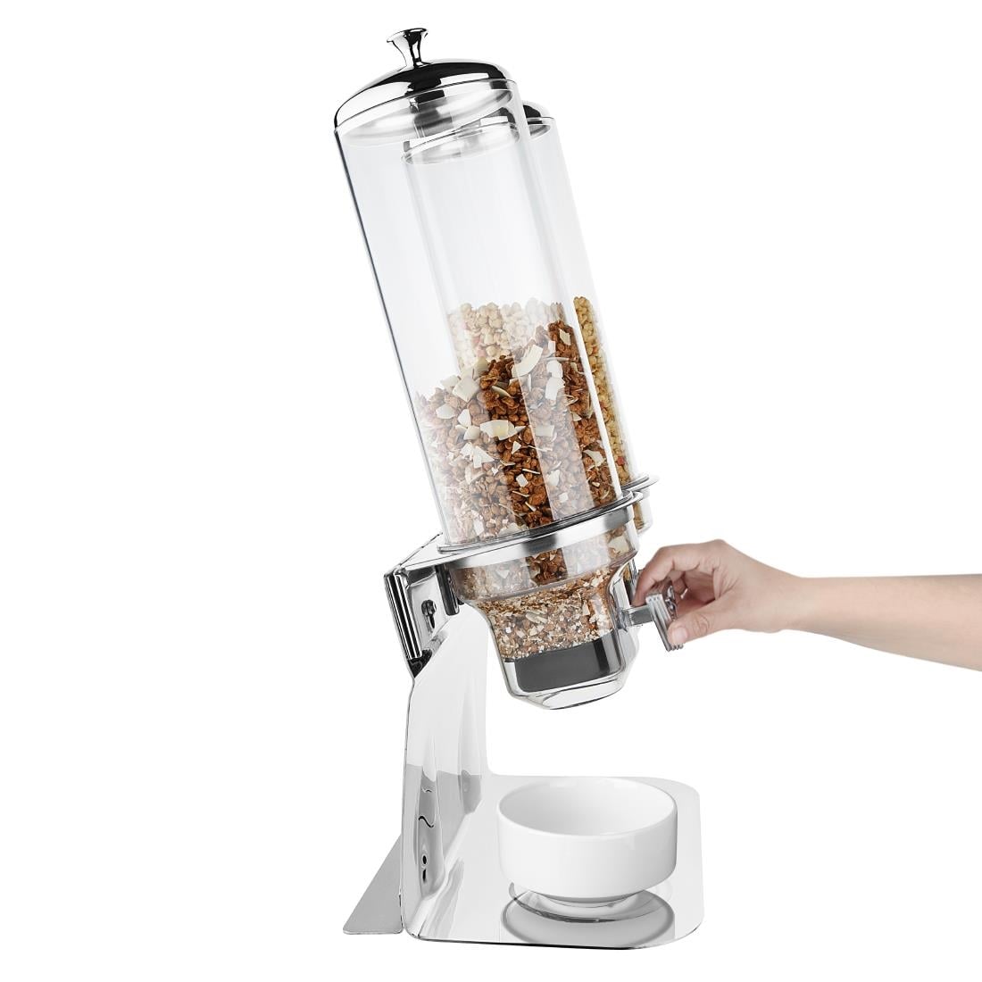 HC897 Olympia Graandispenser Dubbel 2X 4Ltr