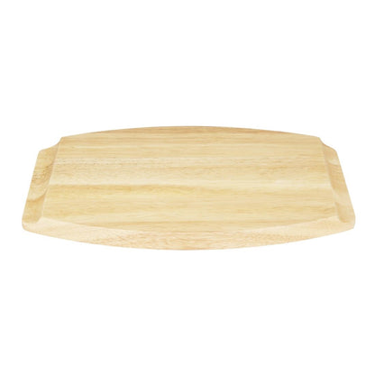 FW979 Olympia Hevea Bord Voor Gietijzer Ovale Sizzler 335X205mm