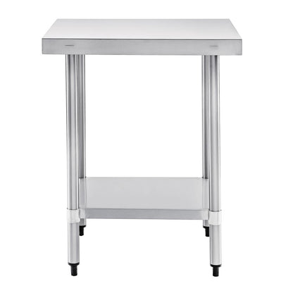 T389 Vogue RVS werktafel zonder achteropstand 90x60x60cm