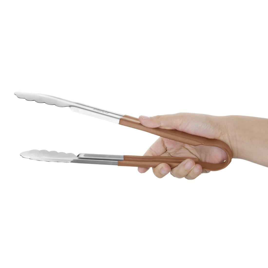 CB158 Hygiplas kleurcode serveertang bruin 30cm