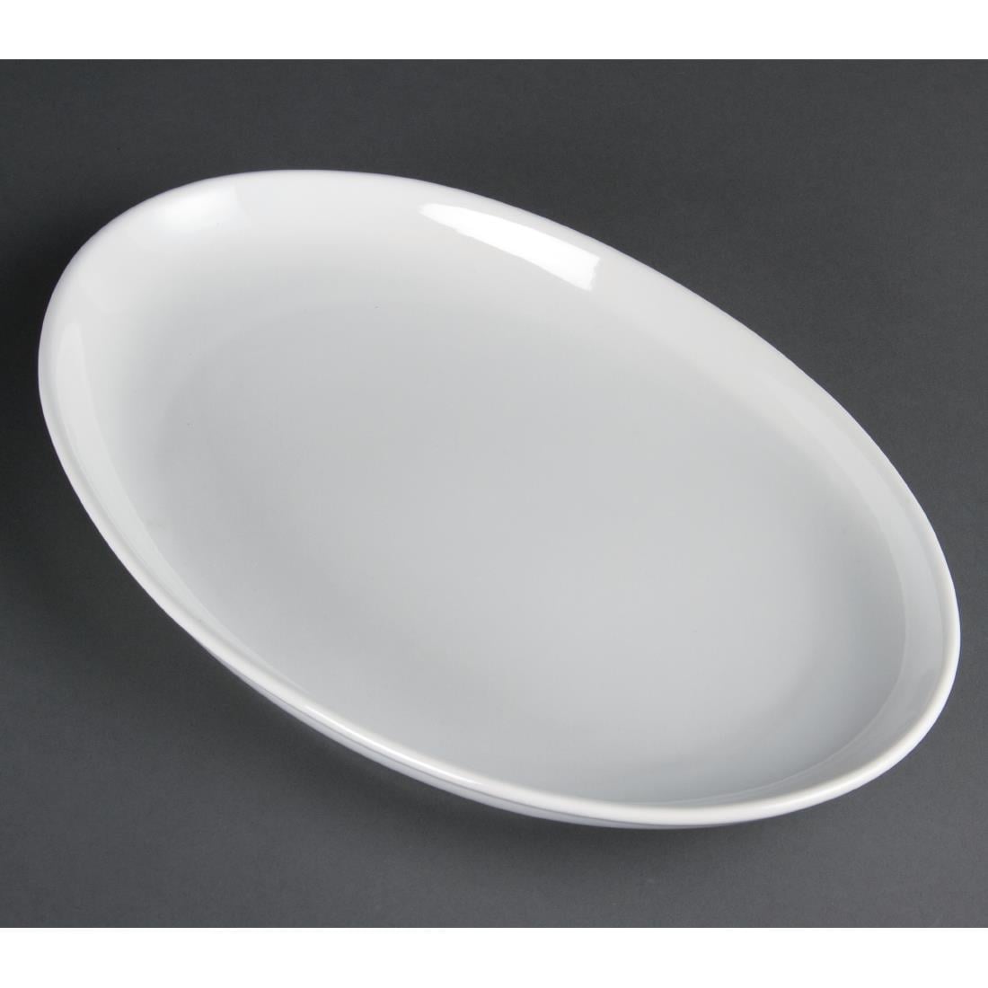 CC891 Olympia Whiteware Diepe Ovale Schaal 36,5x23,5cm (2 Stuks)