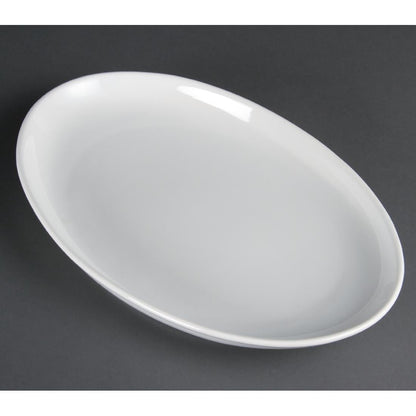 CC891 Olympia Whiteware Diepe Ovale Schaal 36,5x23,5cm (2 Stuks)
