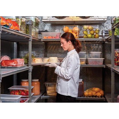 GH618 Cambro stelling 183cm hoog 4 schappen - 46cm diep - 121cm breed