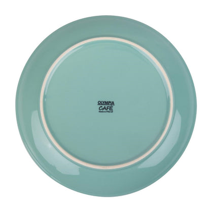 CG355 Olympia Café coupebord aqua 20cm (12 stuks)