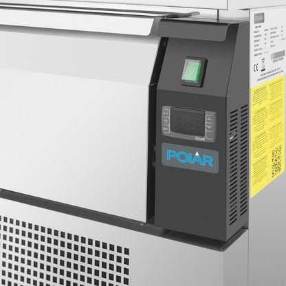 DA994 Polar U-serie compacte koel-vrieswerkbank 1 lade 2x GN 1/1