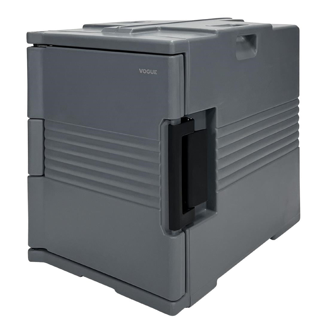 DX993 Vogue Thermo-Box 600 Voorlader Box Zwart Voor GN Bak Afmeting - 465X610x630mm