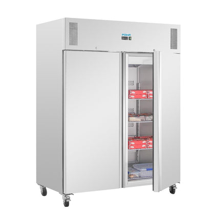 UA053 Polar U-Serie dubbele staande vriezer met dubbele deur 1300 liter