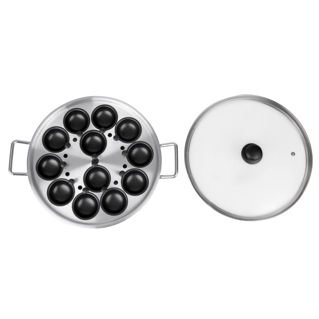 HT975 Vogue Aluminium Eierpocherset 35cm