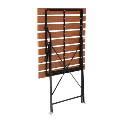 GJ765 Bolero vierkante imitatiehouten tafel 60cm