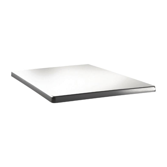 DR915 Topalit Classic Line vierkant tafelblad wit 70cm