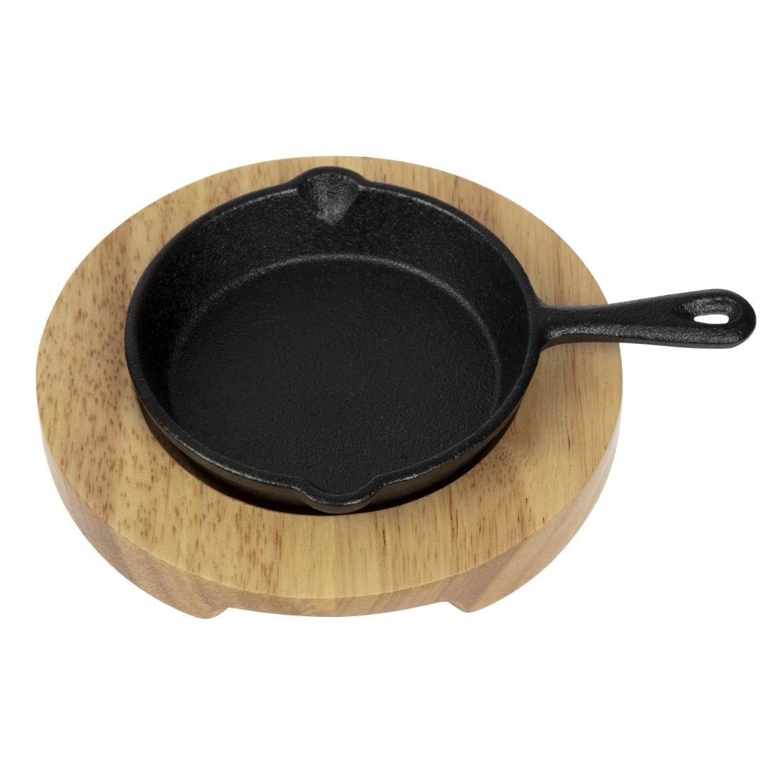 GJ553 Olympia mini gietijzeren ronde pan 11,5cm