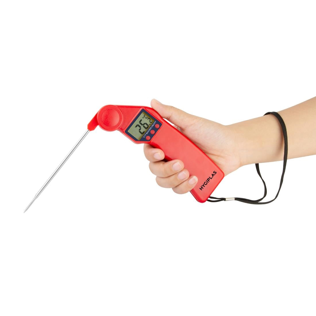 CF913 Hygiplas Easytemp digitale thermometer rood