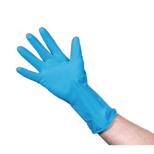 F953-L Jantex huishoudhandschoenen blauw L