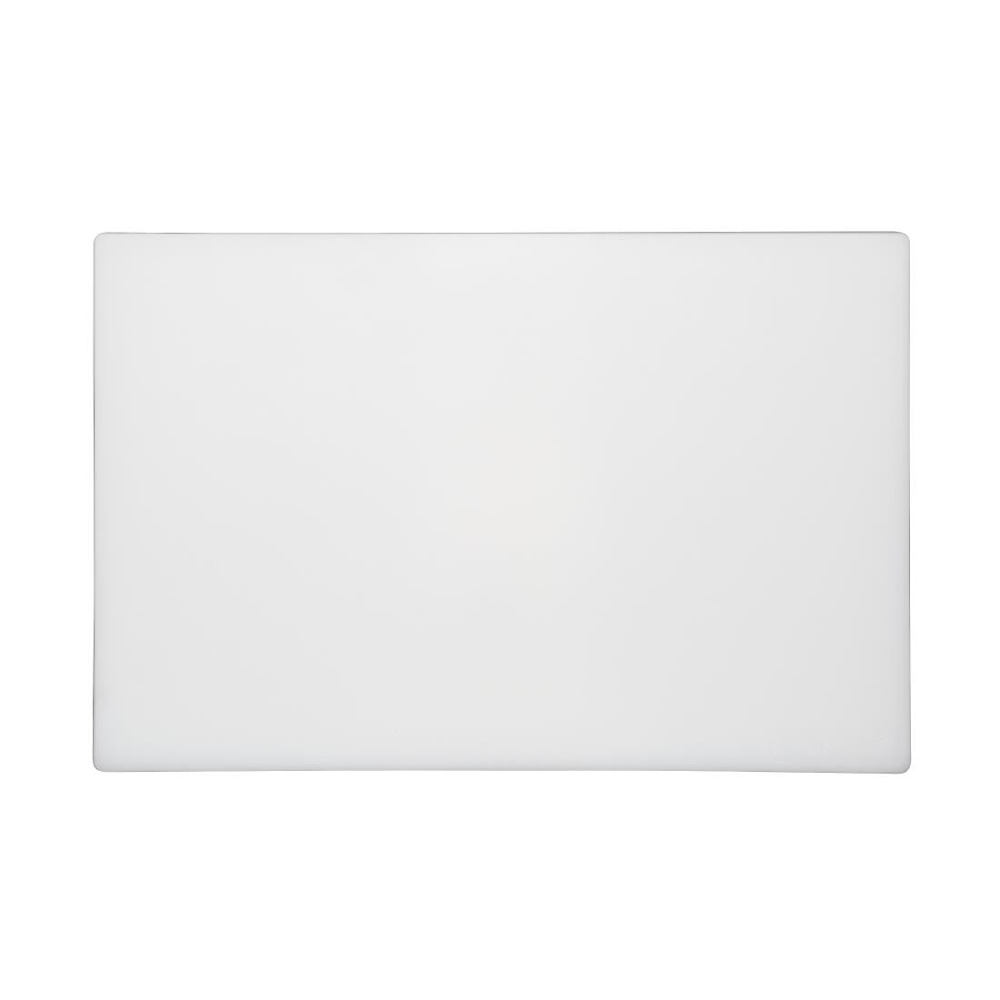 GH795 Hygiplas LDPE snijplank wit 30,5x22,9x1,2cm