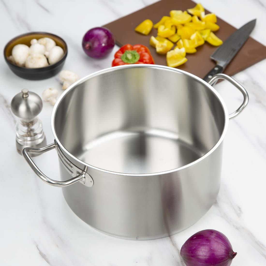 M941 Vogue RVS inductie kookpan 28cm 9,5Ltr