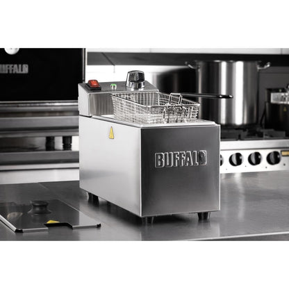 CU614 Buffalo Enkele Friteuse 3Ltr 2000W