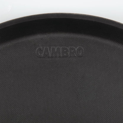 DB003 Cambro Treadlite rond antislip glasvezel dienblad zwart 35,5cm