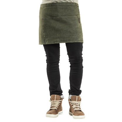 BA033 Chaud Devant Base Green denim schort maat W80 - L40 cm