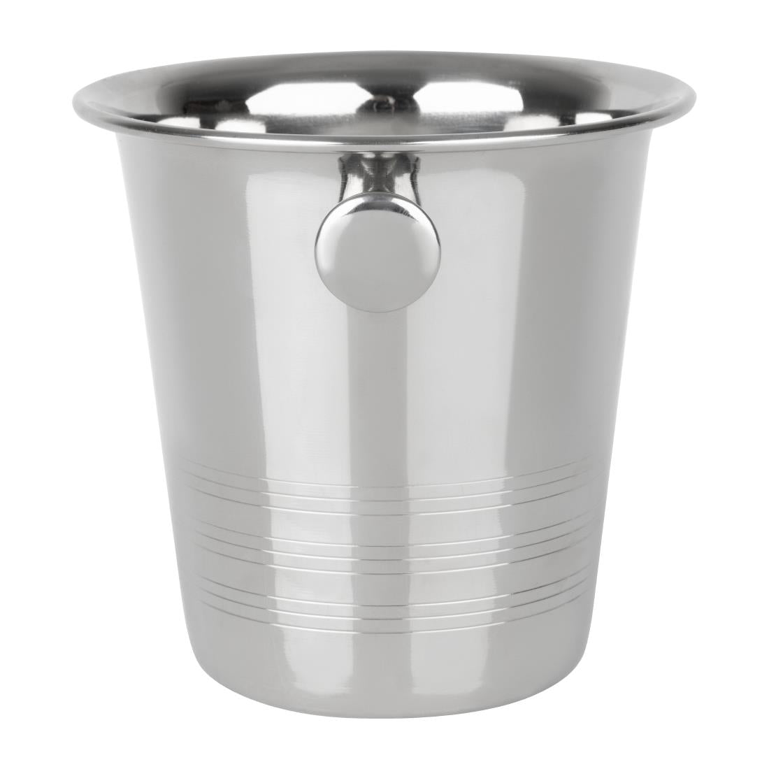 HY121 Olympia Ijsemmer Met Handvatten En Geëtst Detail Roestvrij Staal 1050ml