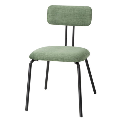 FU501 Bolero Fairfield Stoelen - Donker Walnoot/Groen Mix (2 stuks)