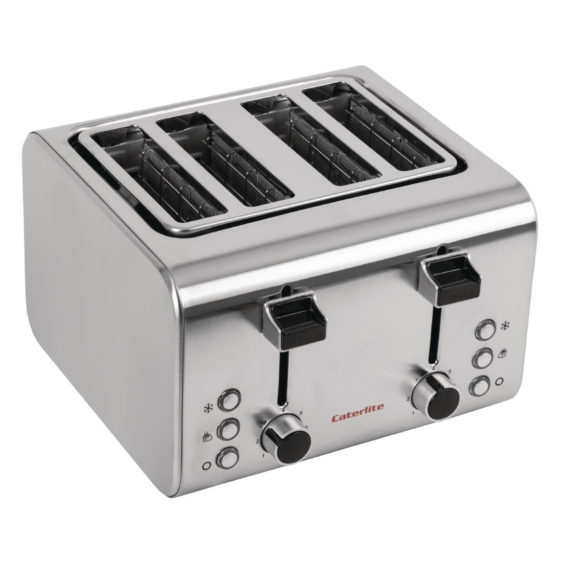 CP929 Caterlite broodrooster 4 sleuven RVS