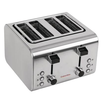 CP929 Caterlite broodrooster 4 sleuven RVS