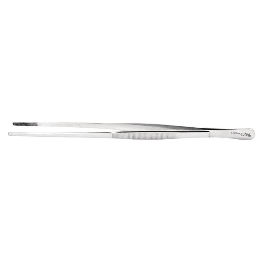 CC164 RVS micro pincet met ronde punt 30cm