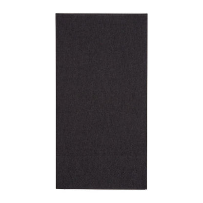 FE249 Fiesta Recyclable dinerservetten 1/8 vouw zwart 400mm (2000 stuks)